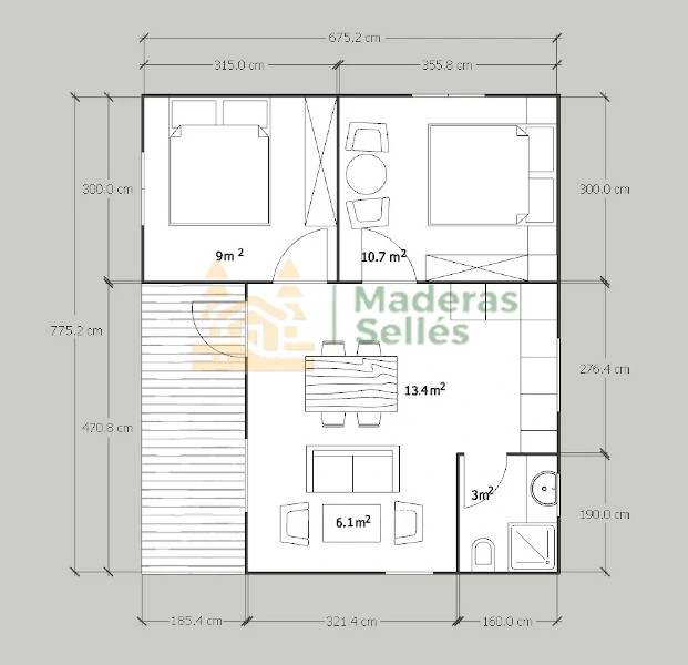 Plano modelo Manitoba